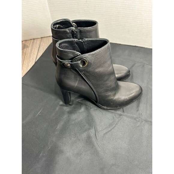 Minelli Booties Black Size 37 US New Italy - Picture 4 of 6